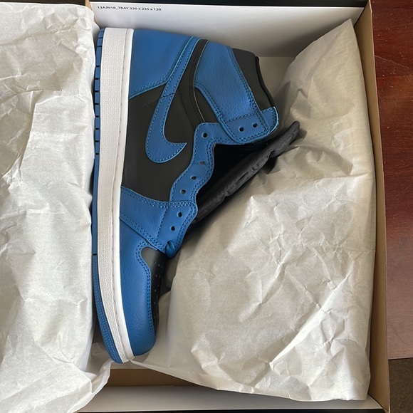 Air Jordan Retro 1 Dark Marina Blue size 10.5 - Picture 7 of 7